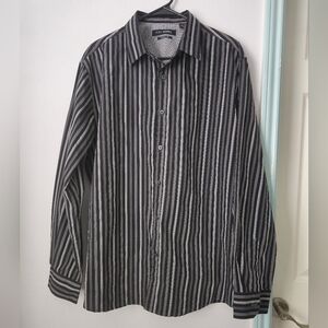 John Henry Men's Large Dress Shirt Modern Fit size XL